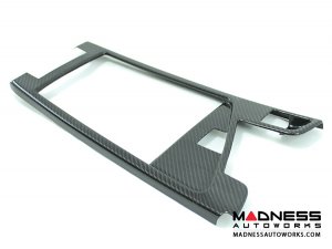 Alfa Romeo Giulia Center Console Cover Trim - Carbon Fiber - Pre '20 Models